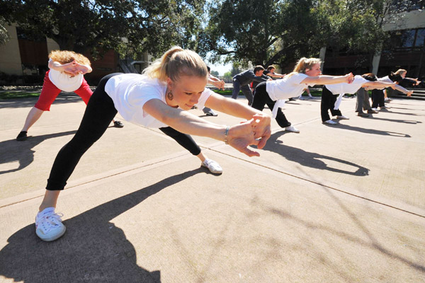 Shaolin Kung Fu in Stanford