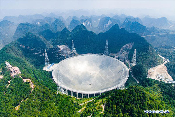 Giant radio telescope to reach even farther