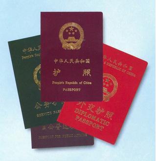 Types of Chinese Visas