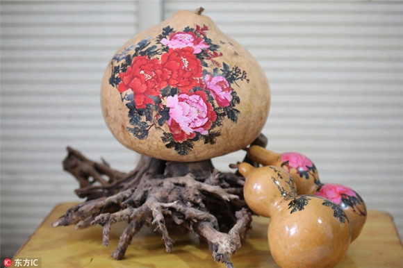 Painted gourds add color to Shandong