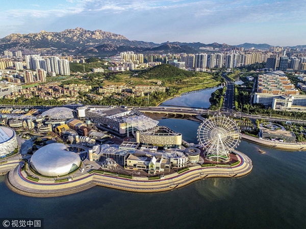 Magnificent views on Qingdao West Coast