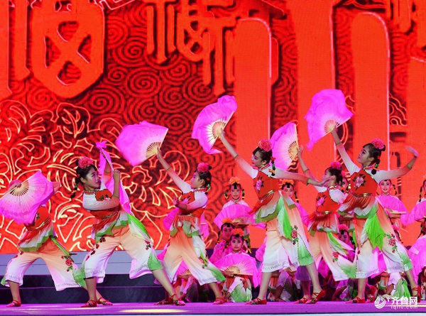 Chinese yangko festival held in Jiaozhou