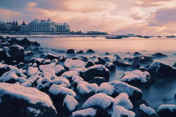 In pics: snow turns Yantai into winter wonderland