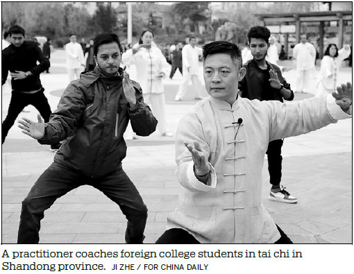 New breed of fans take up daily tai chi practice