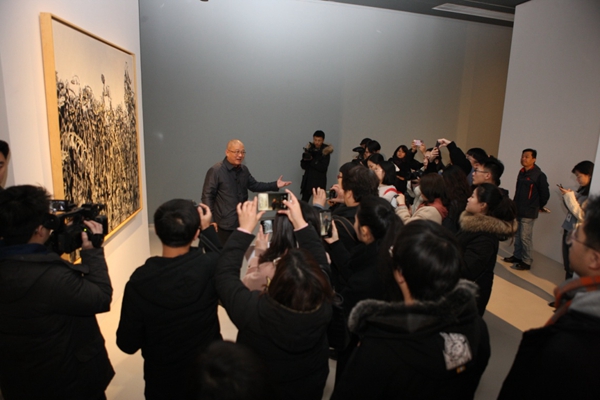 Xu Jiang art exhibition opens in Shandong