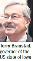 Xi's friend Branstad approved as US ambassador