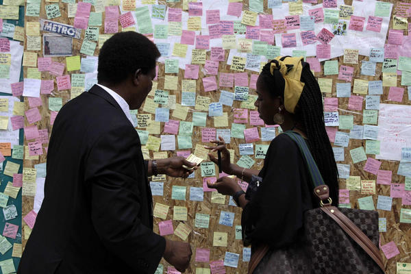 Peckham's peace wall