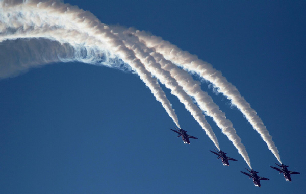 Russian air force marks 100th anniversary