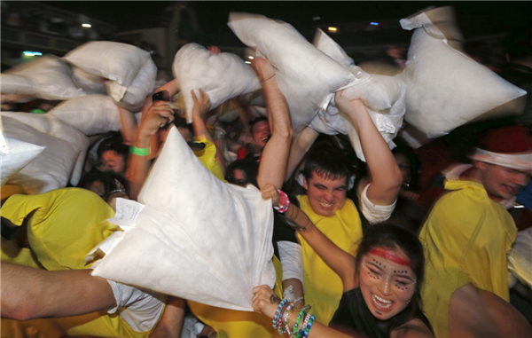 Pillow fight