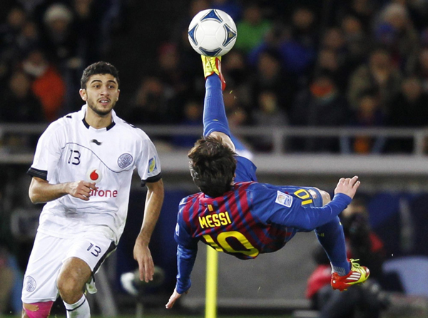 Barca overpower Al Sadd to set up Santos final