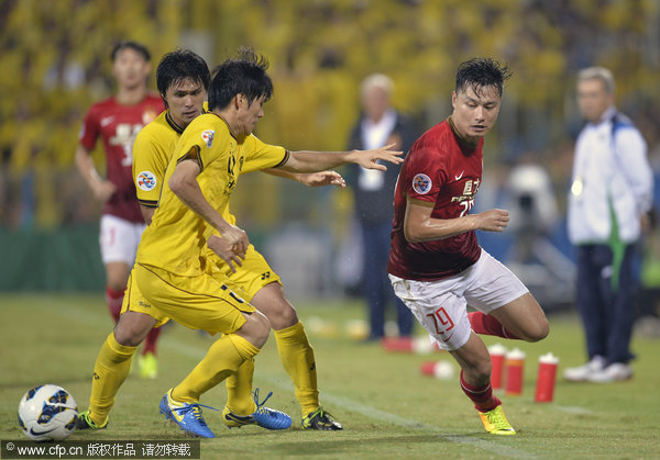 Guangzhou Evergrande closes in on spot in Asian final