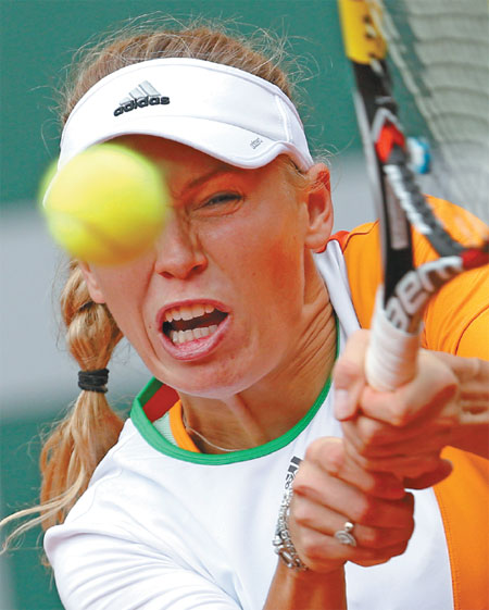 Bad to worse for Wozniacki