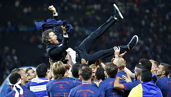 Barca beat Juve 3-1 in classic for fifth European crown