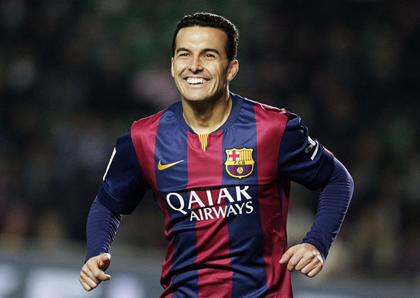 Spain forward Pedro joins Chelsea from Barcelona