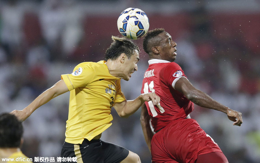 Scoreless first leg with Al Ahli put Guangzhou Evergrande in advantage