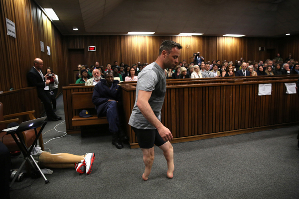 Paralympic gold medalist Pistorius faces a minimum 15-year jail term