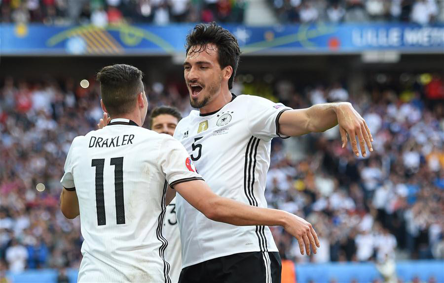 Germany beats Slovakia 3-0 during Euro 2016