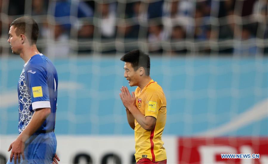 China's World Cup path gets tougher after losing to Uzbekistan