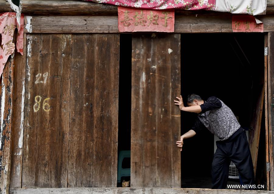 Scenery of Gongtan ancient town nowadays