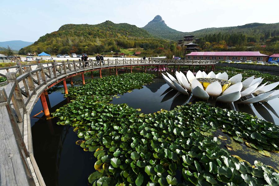 Scenery of Maor Mountain National Forest Park in NE China