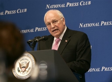 US Vice President Dick Cheney said Monday that aggressive U.S. action is responsible for preventing new terror attacks since the Sept. 11 strikes. 