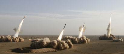 Iran fires long-range missile