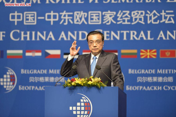 China ready to boost economic ties with CEE countries