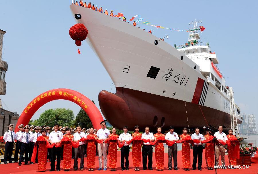 Patrol vessel 'Haixun 01' launched in C China