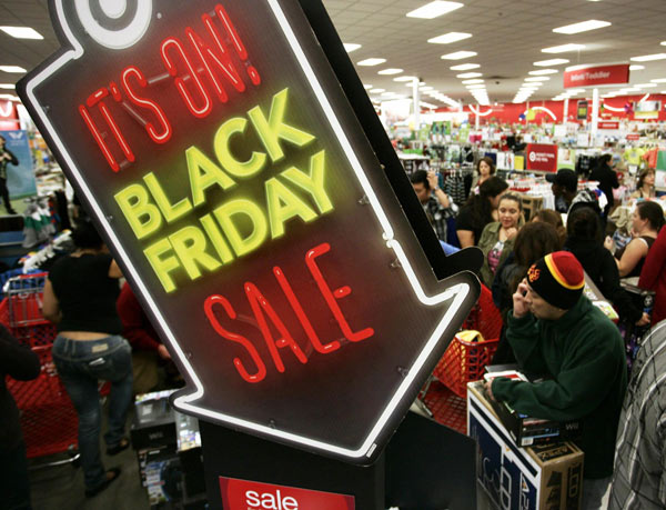 US shoppers welcome early start to 'Black Friday'