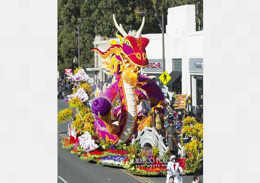 127th Tournament of Rose Parade celebrated to embrace 2016