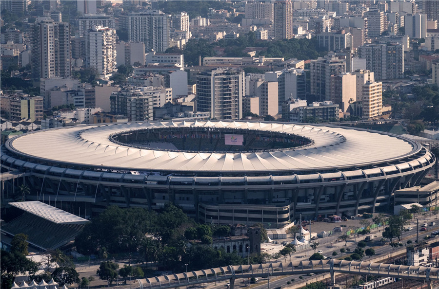 In pictures: Aerial images of Rio's Olympic venues