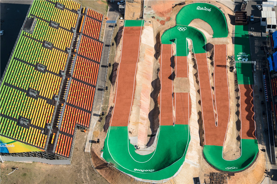 In pictures: Aerial images of Rio's Olympic venues