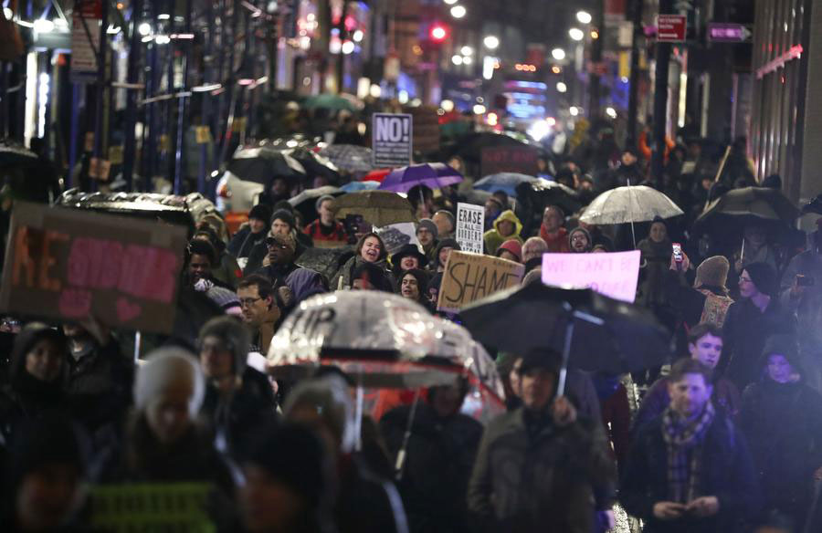 Over 1 million join anti-Trump women's marches worldwide