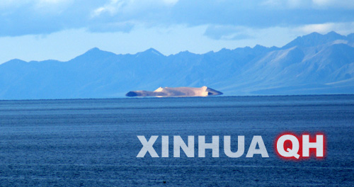 青海湖驚現“海市蜃樓”奇觀[組圖]